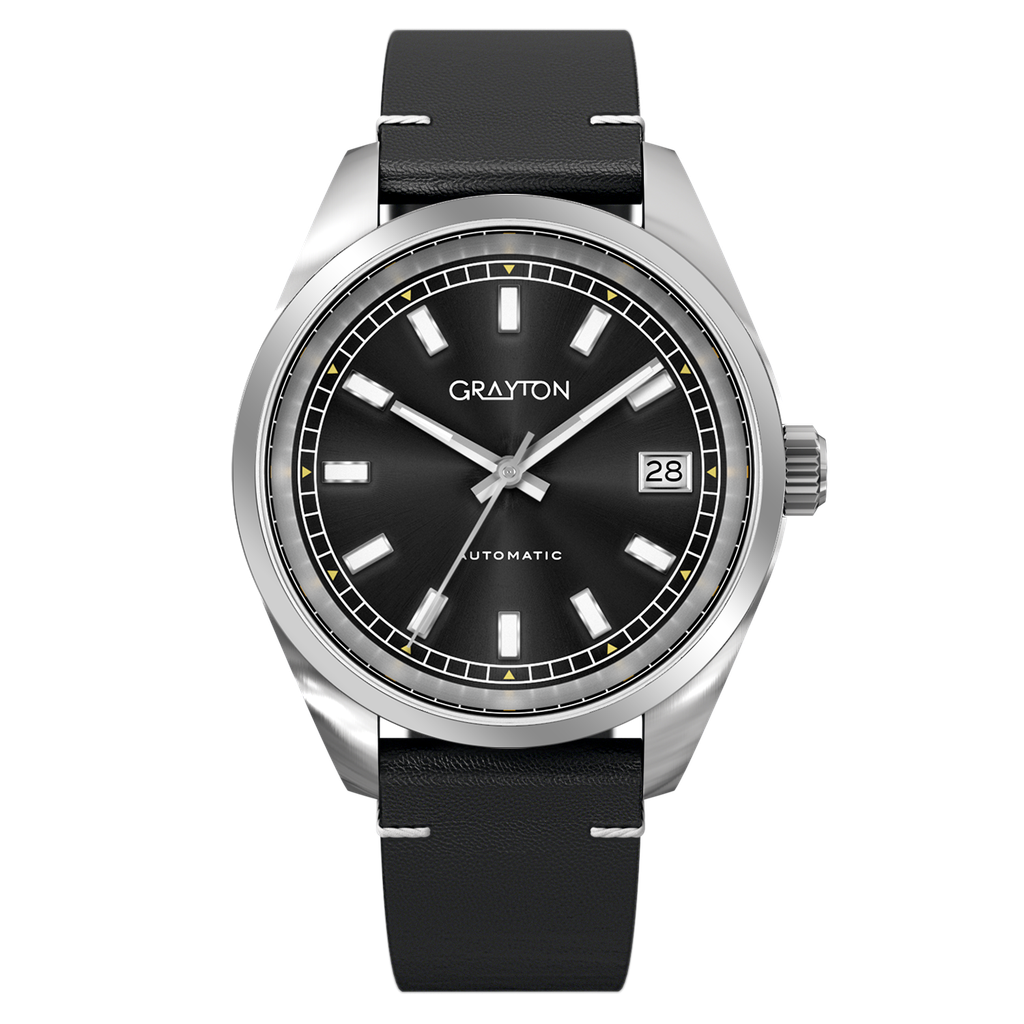 [GR73382AC] Native 38 Leather Midnight Black