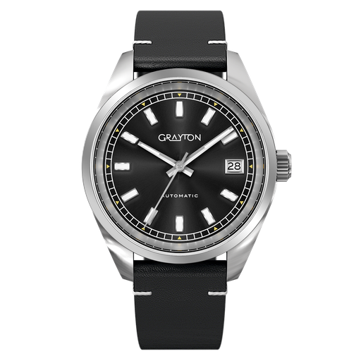 [GR73382AC] Native 38 Leather Midnight Black