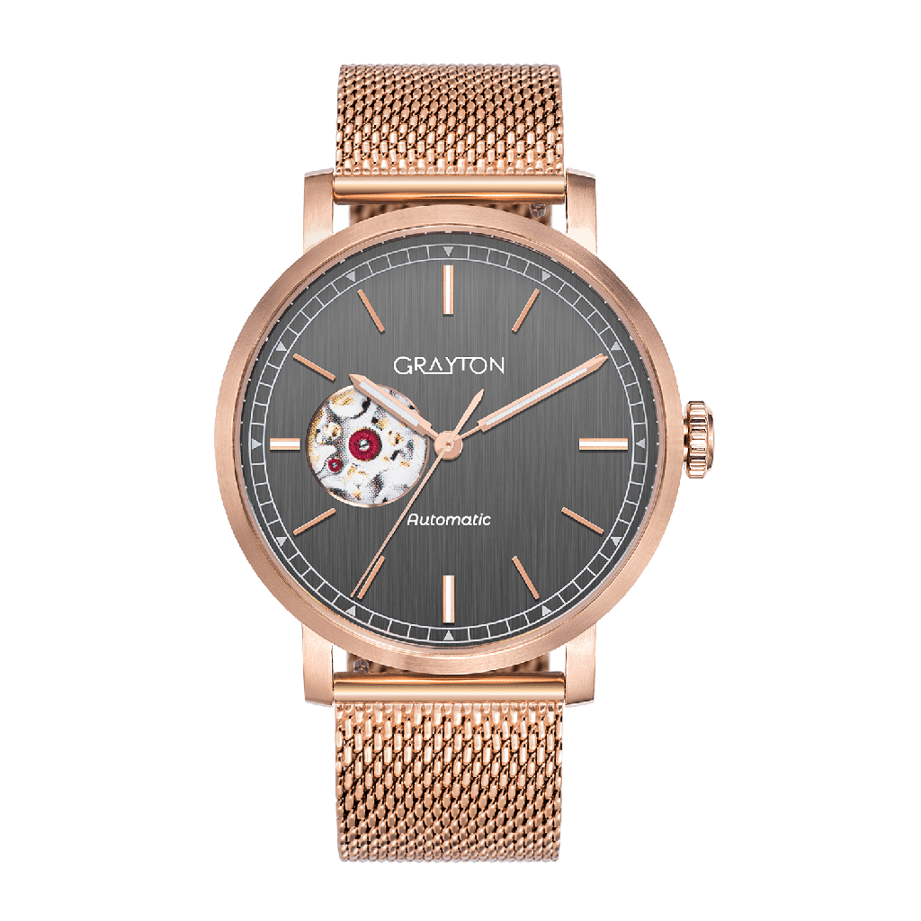 [GR39022AFR1] Aegis 41 Milanese Black Rose