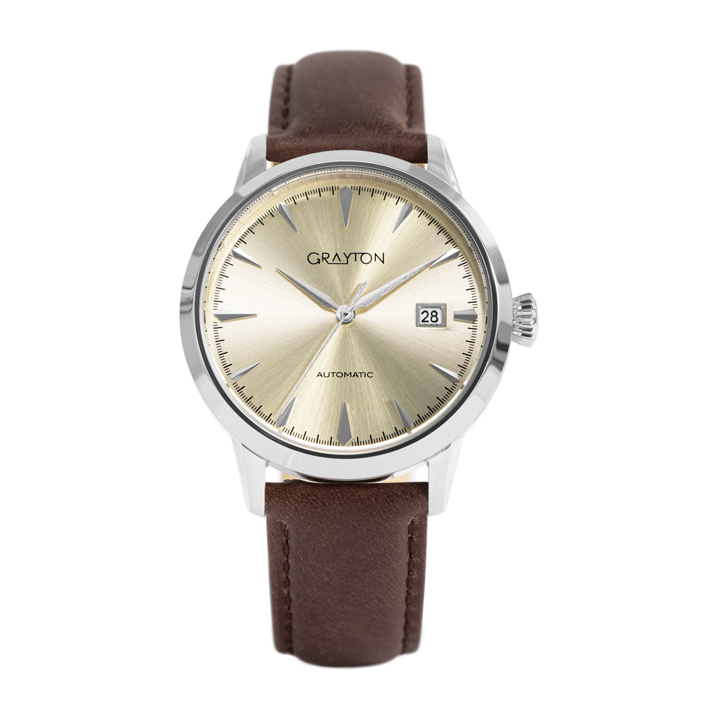 [GR58809AB] Classic Leather Champagne