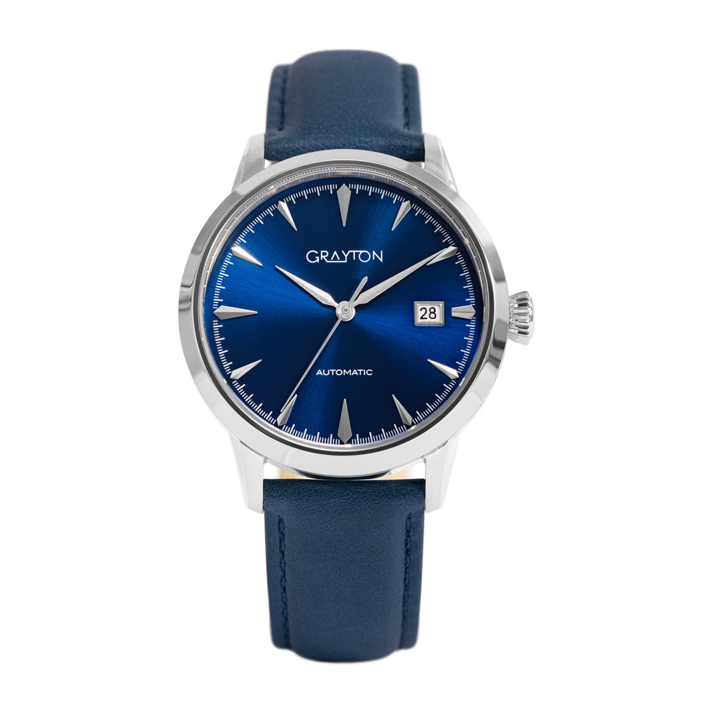 [GR65074AC] Classic Leather Cobalt Blue