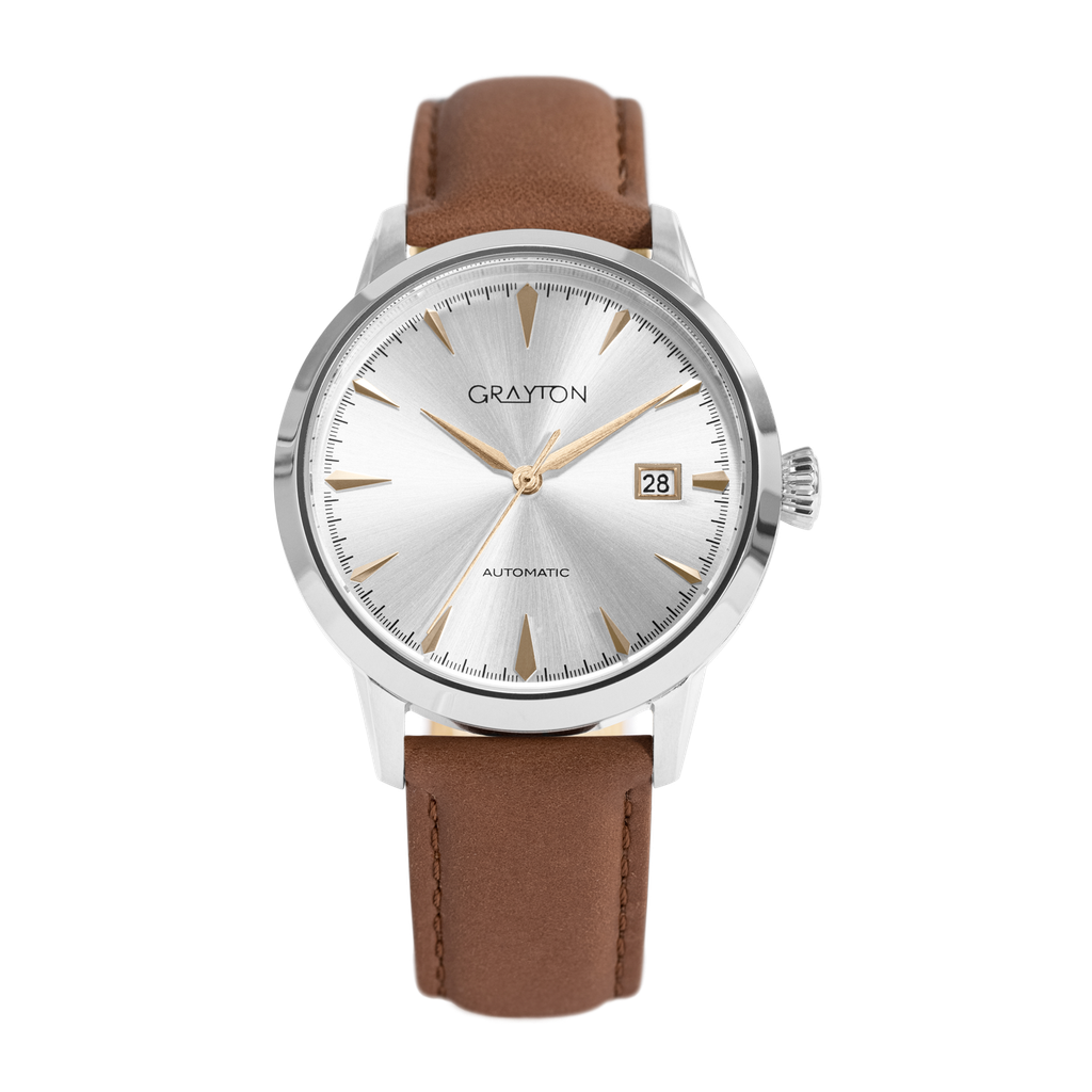 [GR45542AD] Classic Leather Silver