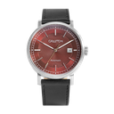 GUILLOCHE LEATHER BORDEAUX