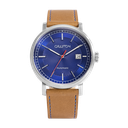 GUILLOCHE LEATHER COBALT BLUE