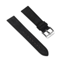 Native Women Black Leather Strap